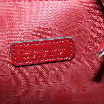 Christian Dior Vintage Trotter Duffle Bag Diorissimo Canvas, RED, PVC, Travel bag