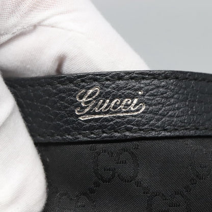 Gucci Abbey Pocket Tote GG Canvas, Black, Canvas, Tote Bag
