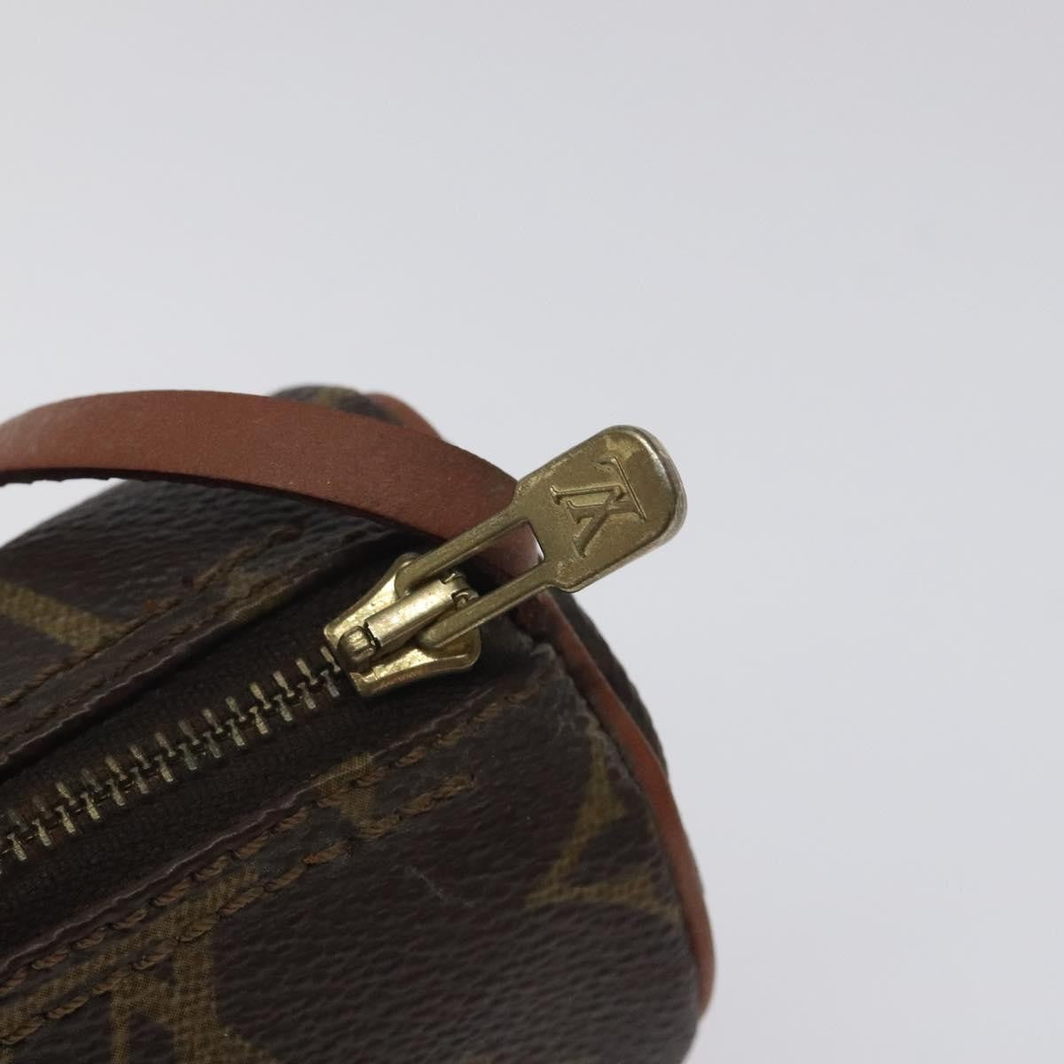 Louis Vuitton Papillon Pochette Monogram Canvas, BROWN, CANVAS, Clutche & pouche
