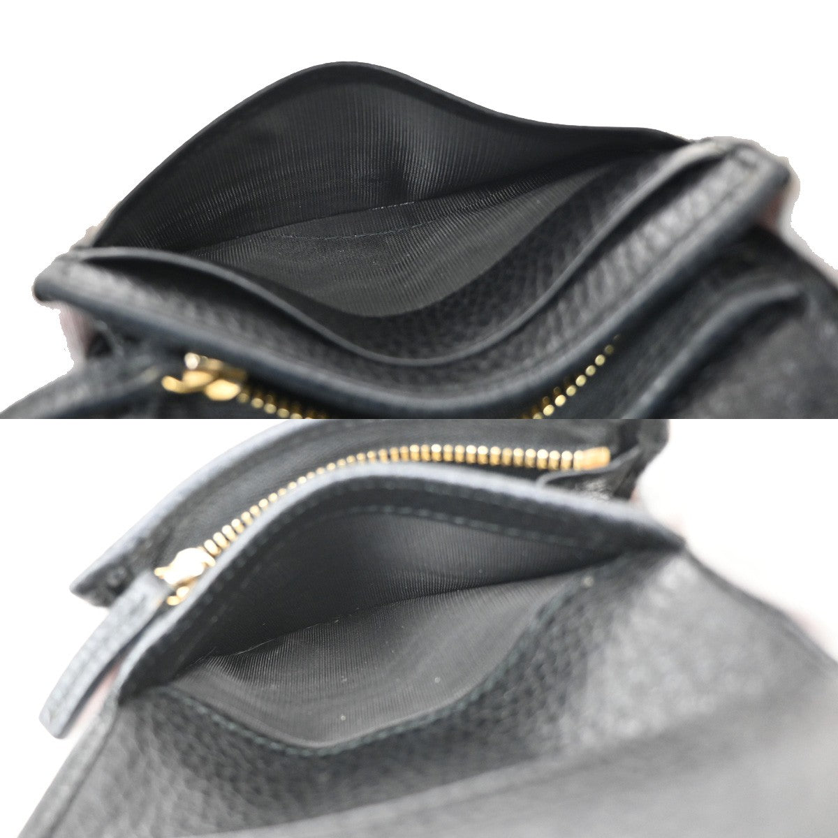 Gucci GG Marmont Flap Card Case Leather, BLACK, LEATHER, Wallets