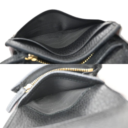 Gucci GG Marmont Flap Card Case Leather, BLACK, LEATHER, Wallets