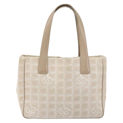 Chanel Travel Line Tote Nylon, BEIGE, NYLON, Tote bag