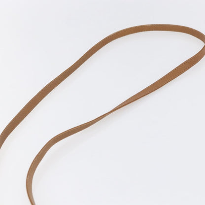 Celine Vintage Macadam Shoulder Bag Canvas and Leather, BEIGE, CANVAS, Shoulder bag