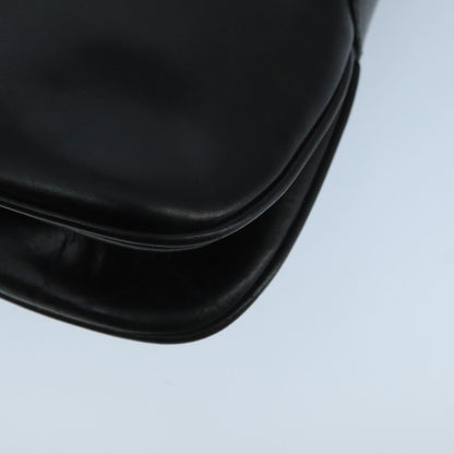 Gucci Vintage Shoulder Bag Leather, BLACK, LEATHER, Shoulder bag