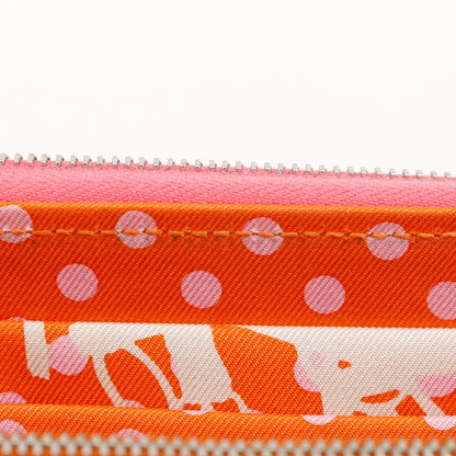 Hermes Azap Zip Around Wallet Epsom, PINK, LEATHER, Wallets