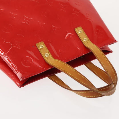 Louis Vuitton Reade Handbag Monogram Vernis, RED, PATENT_LEATHER, Handbag