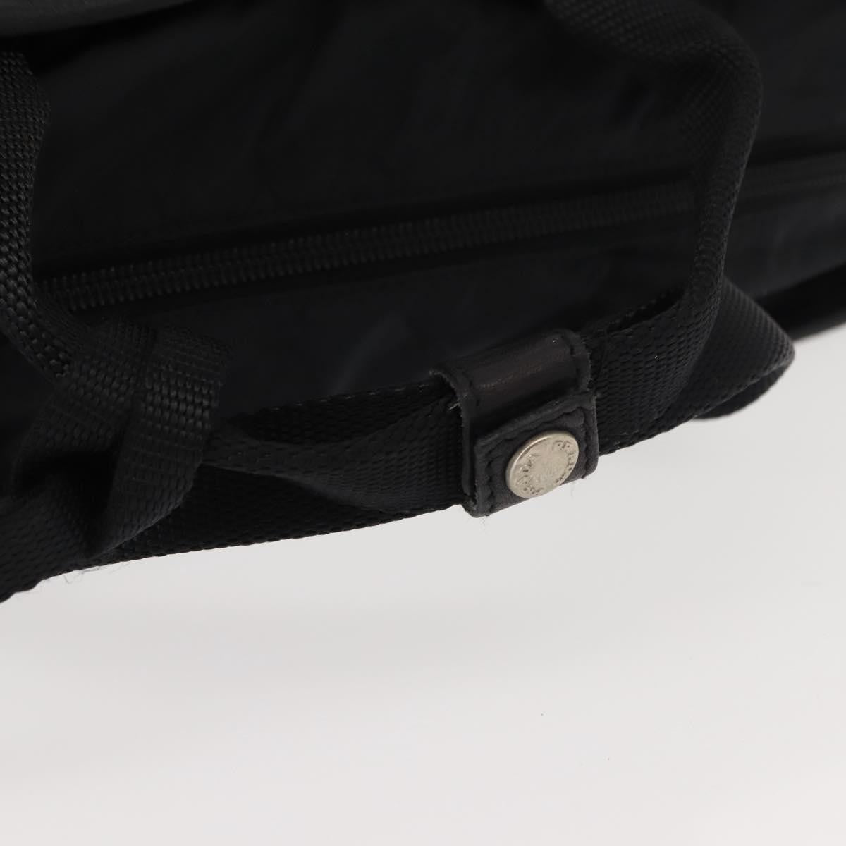 Prada Sport Briefcase Nylon and Leather, BLACK, NYLON, Briefcase