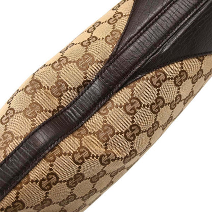 Gucci Vintage Horsebit Shoulder bag Canvas, Brown, Canvas, Shoulder Bag
