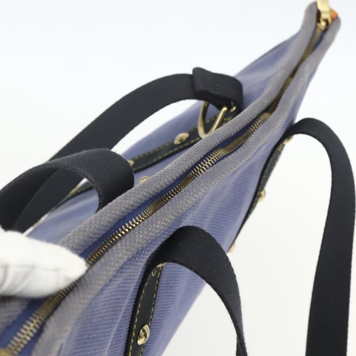 Louis Vuitton Antigua Tote Canvas, PURPLE, CANVAS, Tote bag