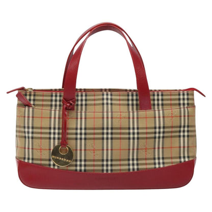 Burberry Nova Check Handbag Nova Check Canvas, BEIGE, CANVAS, Handbag