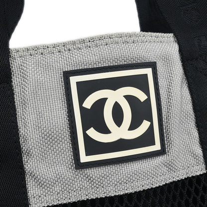 Chanel Sport Line Tote bag Nylon, BLACK, NYLON, Tote bag