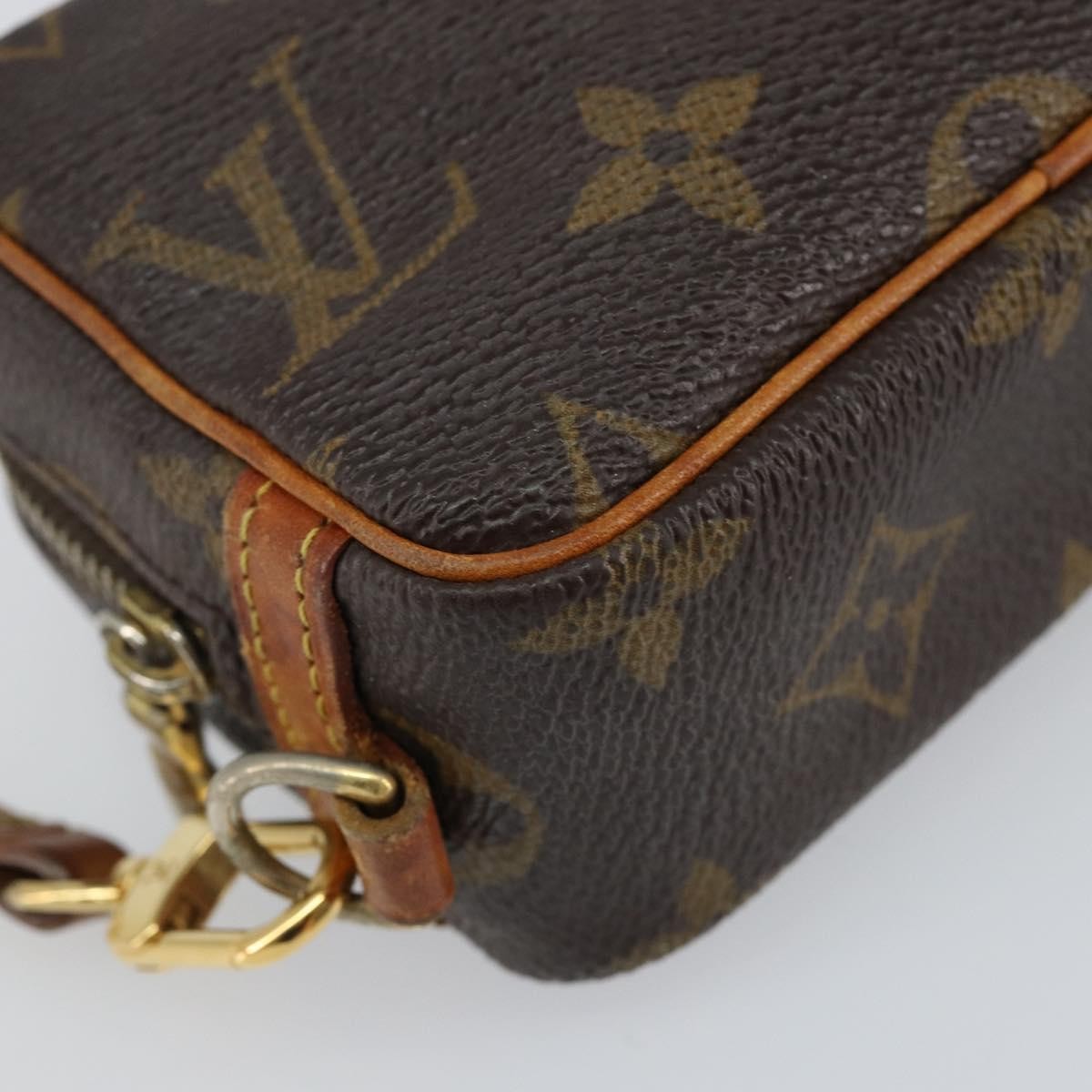 Louis Vuitton Wapity Trousse Pouch Monogram Canvas, BROWN, CANVAS, Clutche & pouche