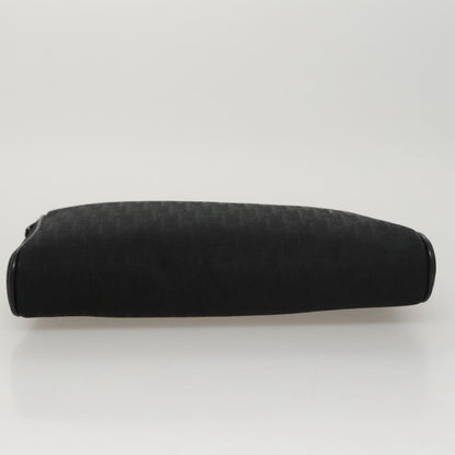 Christian Dior Trotter pouch Canvas, BLACK, CANVAS, Clutche & pouche