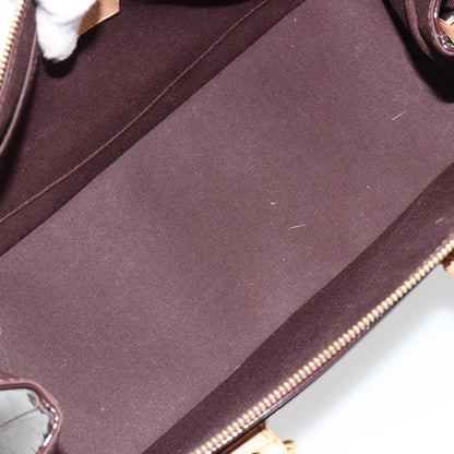 Louis Vuitton Rosewood Avenue Handbag Monogram Vernis, Purple, Patent Leather, Handbag