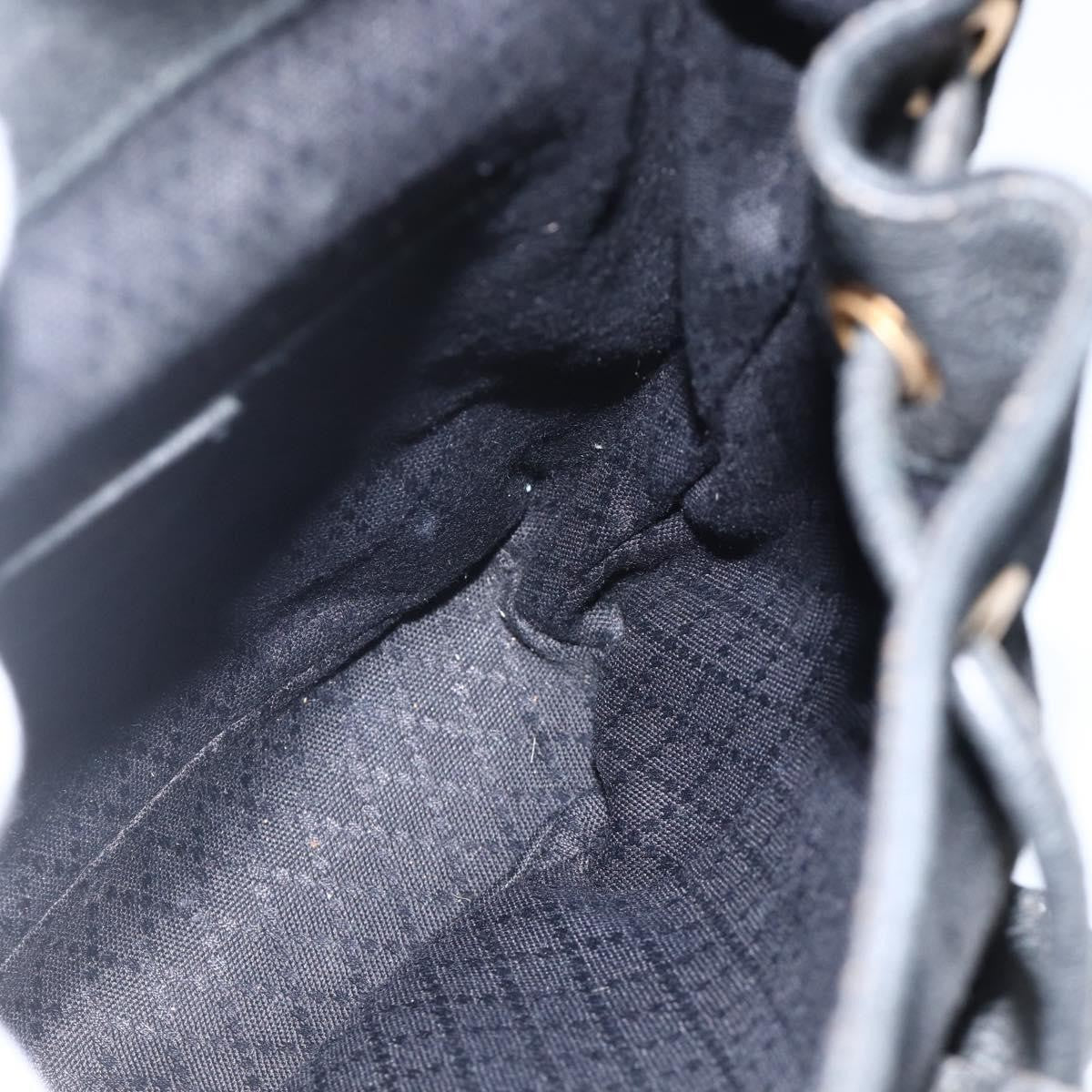 Gucci Gucci bamboo backpack daim, Black, Denim, Backpack