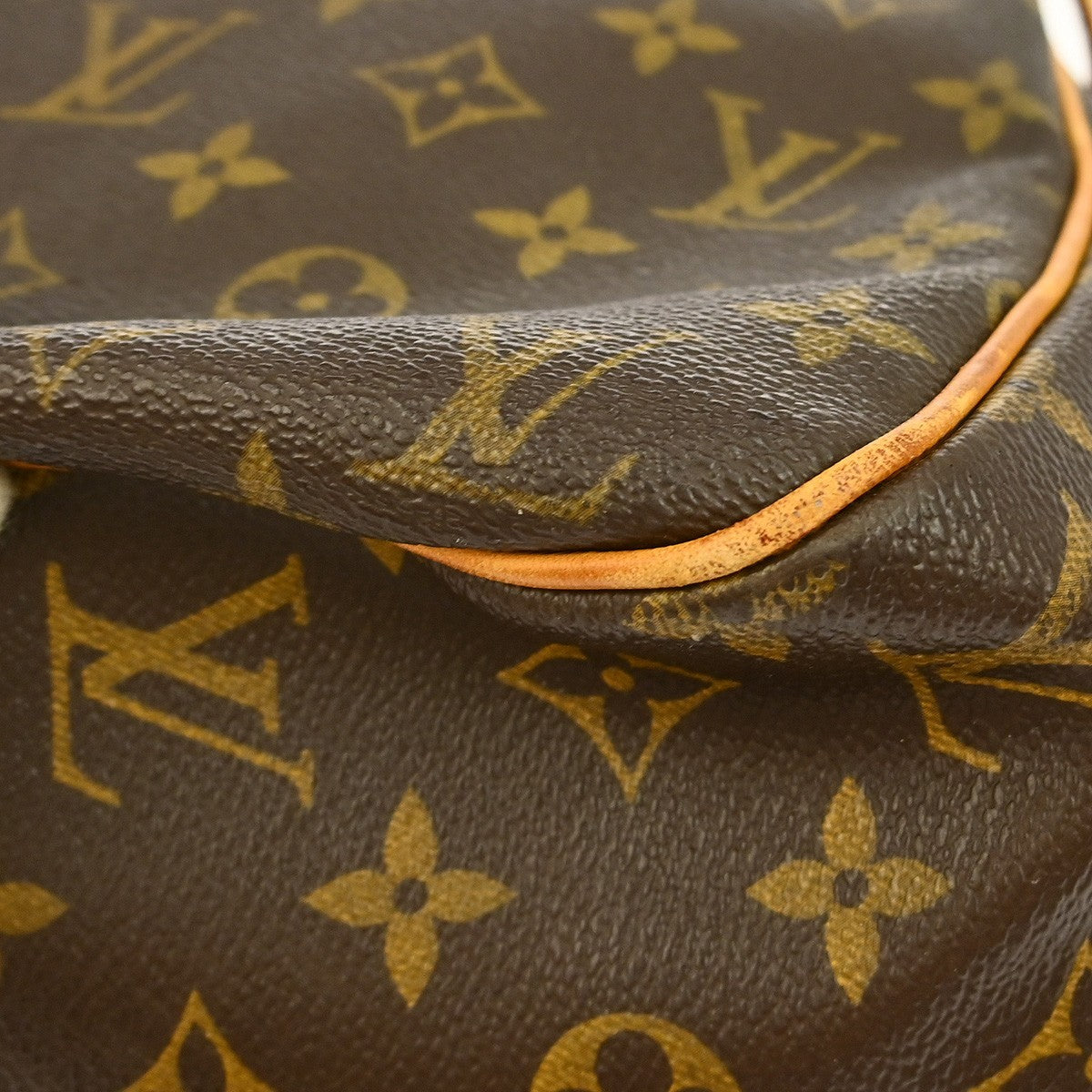 Louis Vuitton Batignolles Handbag Monogram Canvas, BROWN, CANVAS, Tote bag