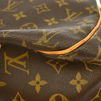 Louis Vuitton Batignolles Handbag Monogram Canvas, BROWN, CANVAS, Tote bag