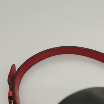 Louis Vuitton Bicolor Noe Handbag Epi Leather, BLACK, LEATHER, Shoulder bag