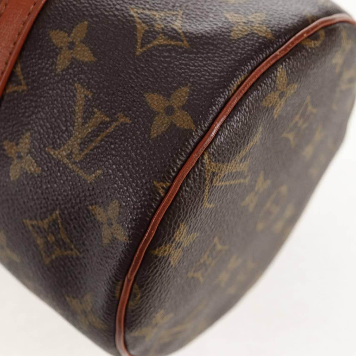 Louis Vuitton Papillon Handbag Monogram Canvas, BROWN, CANVAS, Handbag