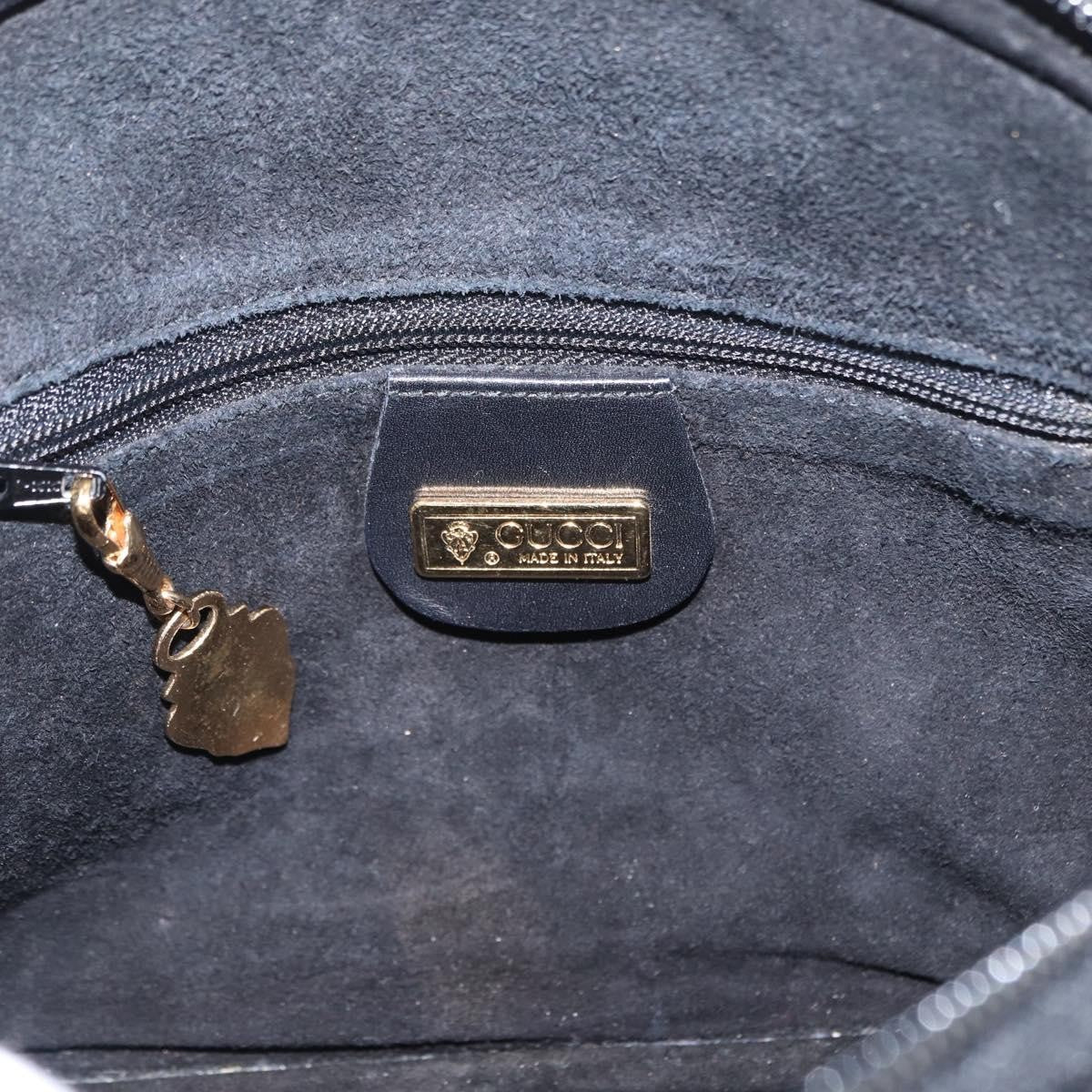 Gucci Vintage Shoulder Bag Leather, BLACK, LEATHER, Shoulder bag