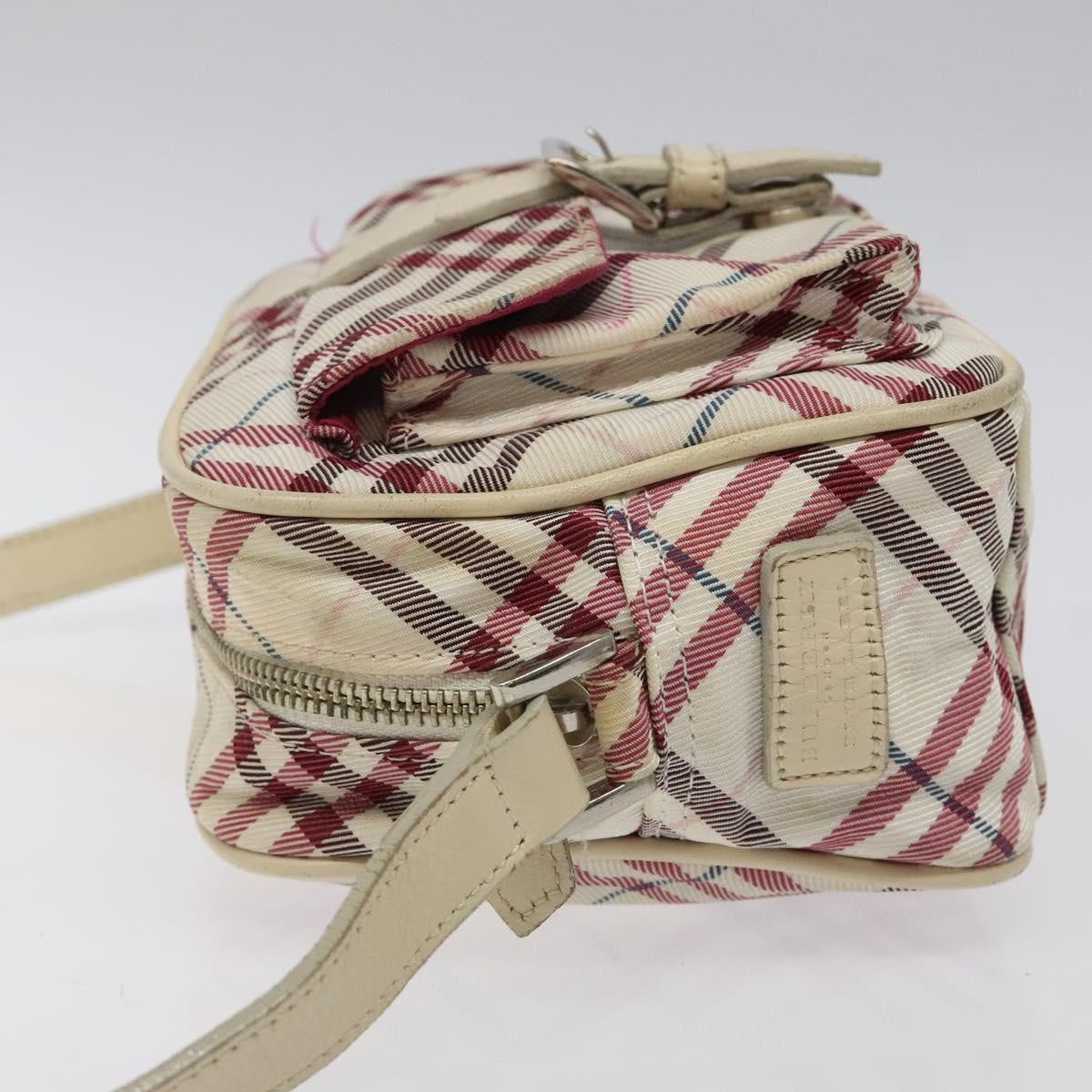 Burberry Nova Check Blue Label Nylon, BEIGE, NYLON, Shoulder bag