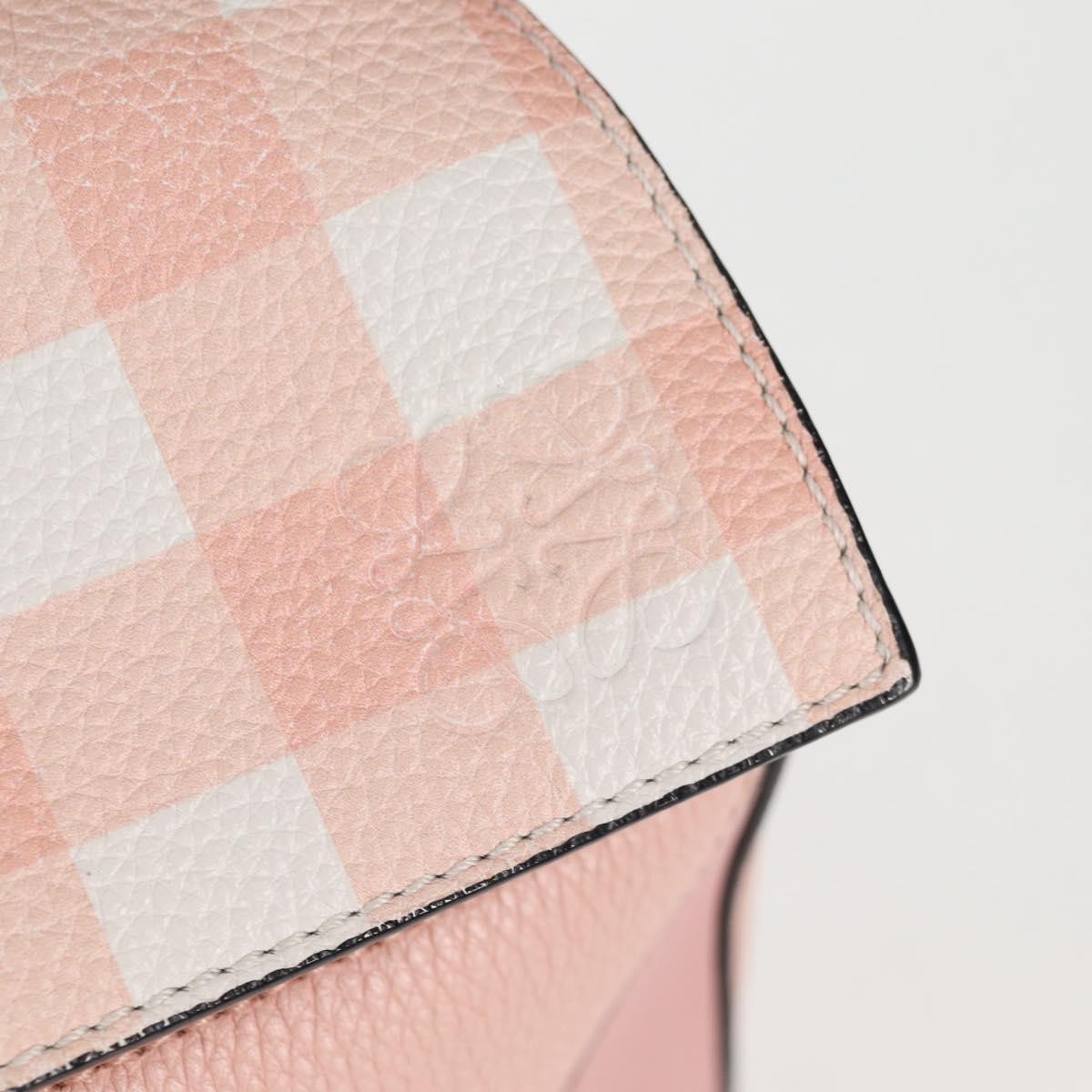 Loewe Puzzle Bag Leather, PINK, LEATHER, Handbag