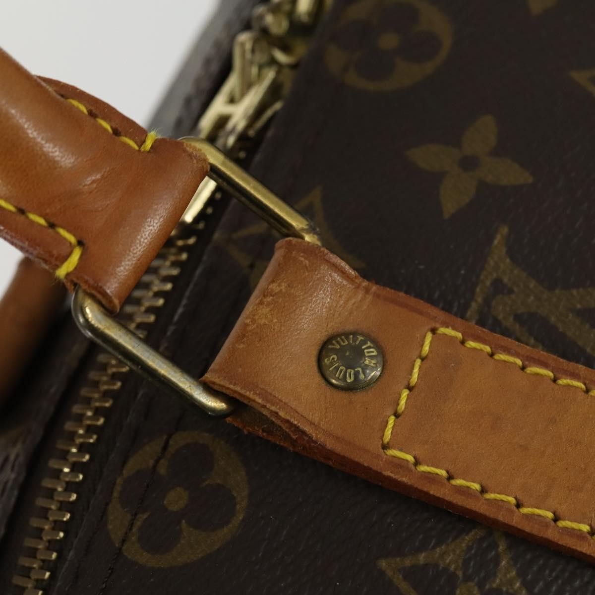 Louis Vuitton Keepall Bag Monogram Canvas, Brown, Canvas, Travel Bag