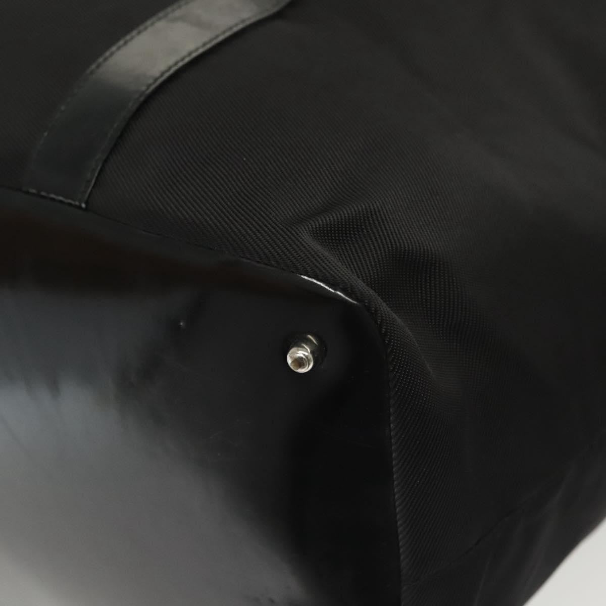 Gucci Bamboo Daily Tote Leather, BLACK, NYLON, Tote bag