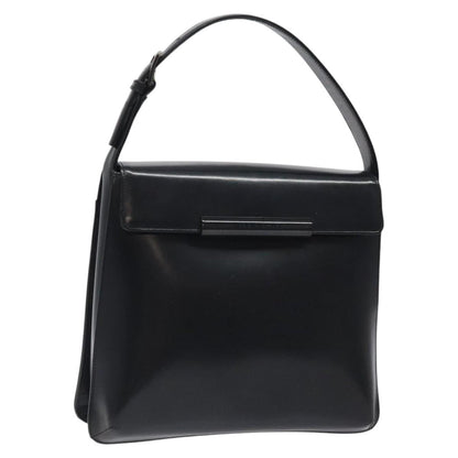 Givenchy Vintage Handbag Leather, BLACK, LEATHER, Handbag
