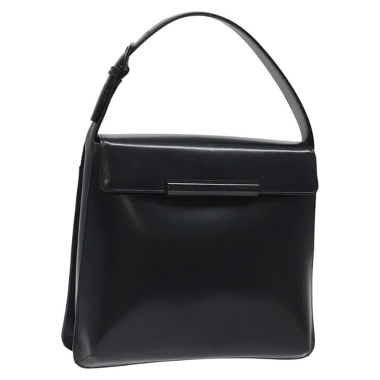 Givenchy Vintage Handbag Leather, BLACK, LEATHER, Handbag