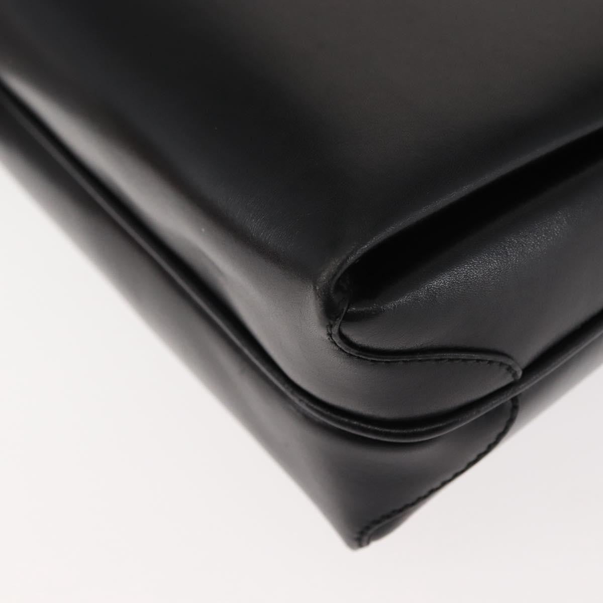 Gucci Shoulder bag black leather, BLACK, LEATHER, Shoulder bag