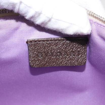 Bvlgari Pouch Canvas, Beige, Canvas, Clutch