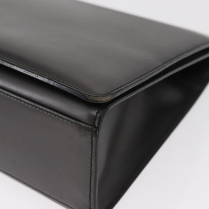 Gucci Vintage Shoulder Bag Leather, BLACK, LEATHER, Shoulder bag