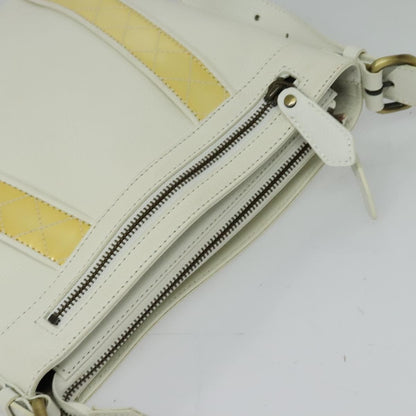 Burberry Shoulder Bag Leather, WHITE, LEATHER, Shoulder bag