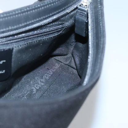 Salvatore Ferragamo Vala Shoulder Bag Nylon, BLACK, NYLON, Shoulder bag