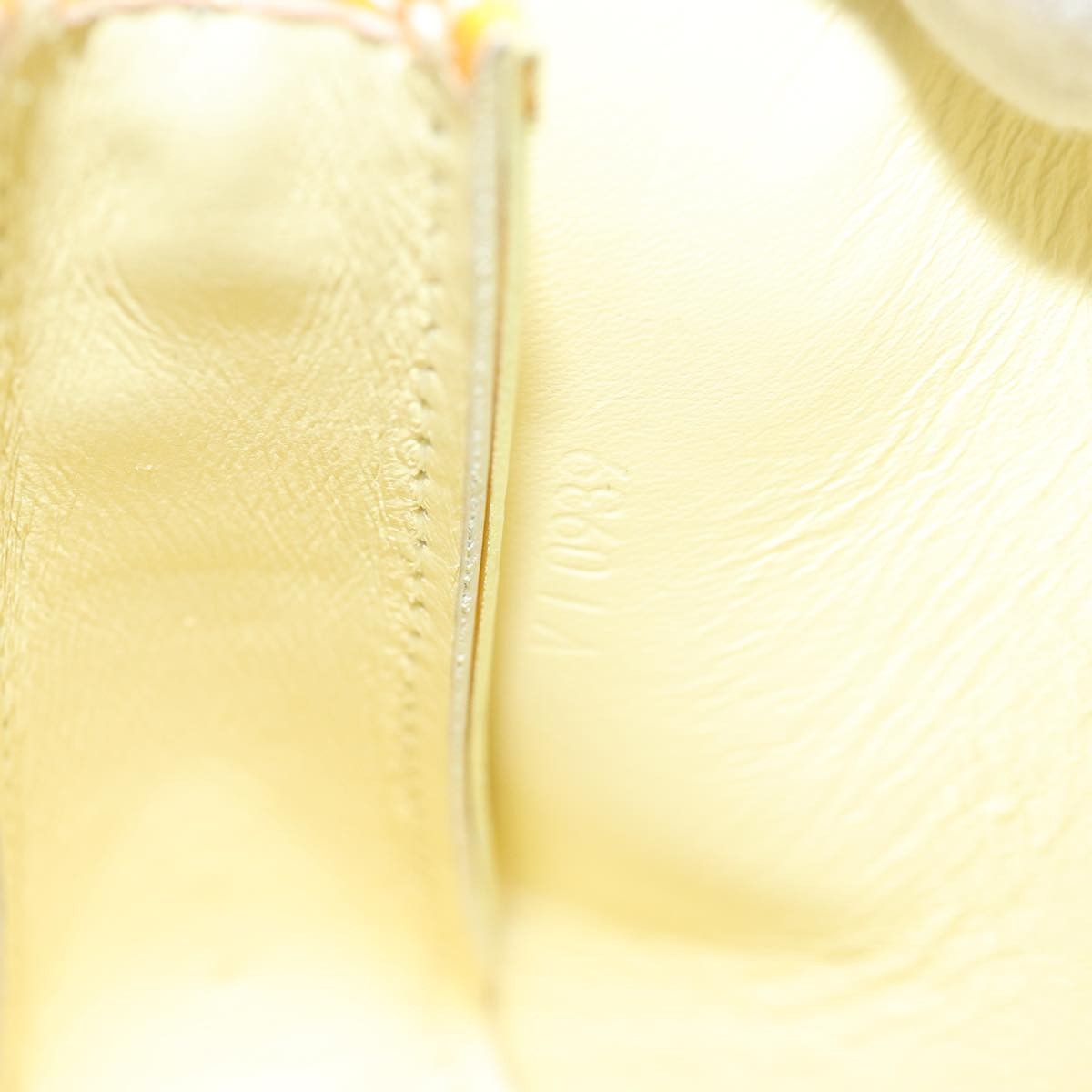 Louis Vuitton Lexington Pochette Monogram Vernis, YELLOW, PATENT_LEATHER, Clutche & pouche