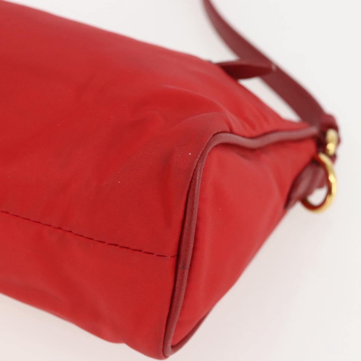 Prada Vintage Shoulder Bag Tessuto, RED, NYLON, Shoulder bag