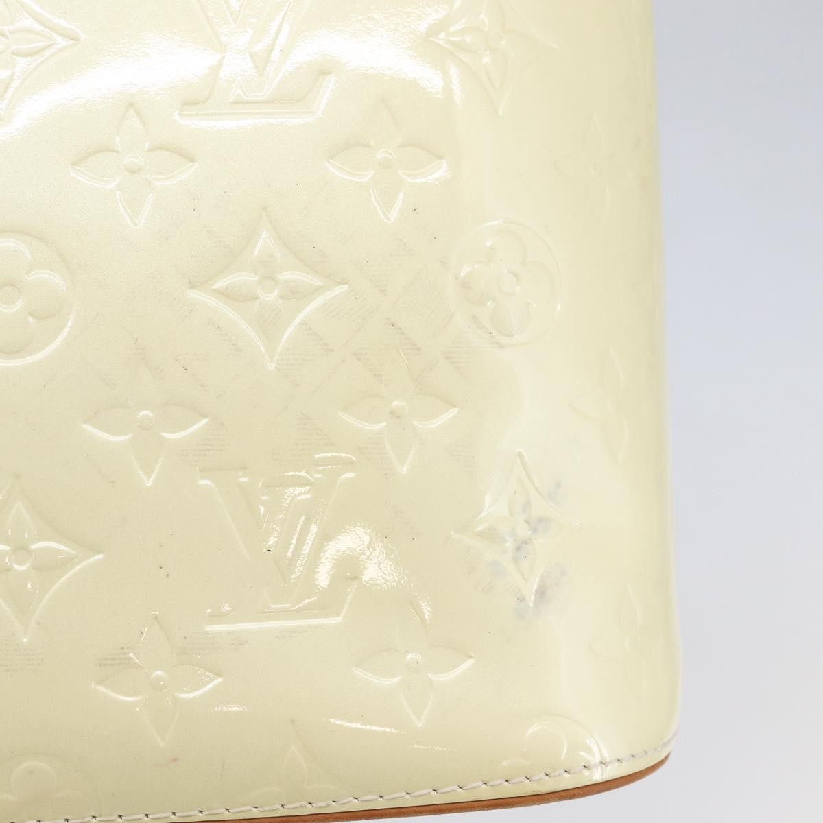 Louis Vuitton Houston Handbag Monogram Vernis, BEIGE, PATENT_LEATHER, Handbag