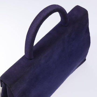 Prada Vintage Handbag Suede, PURPLE, SUEDE, Handbag