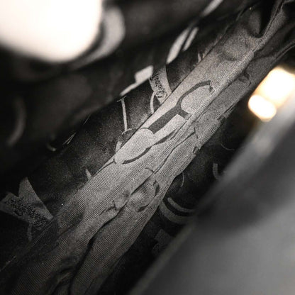 Salvatore Ferragamo Vintage Shoulder Bag Leather, BLACK, LEATHER, Shoulder bag