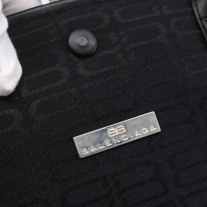 Balenciaga Vintage tote Canvas, BLACK, CANVAS, Tote bag