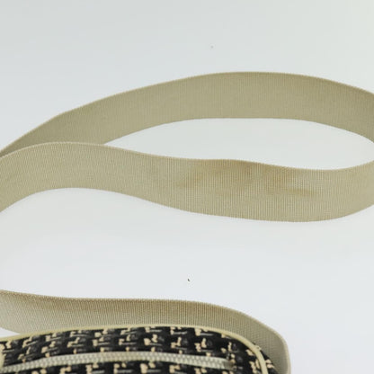 Chanel Vintage Clover Camera Bag Printed Canvas, BLACK, CANVAS, Crossbody bag