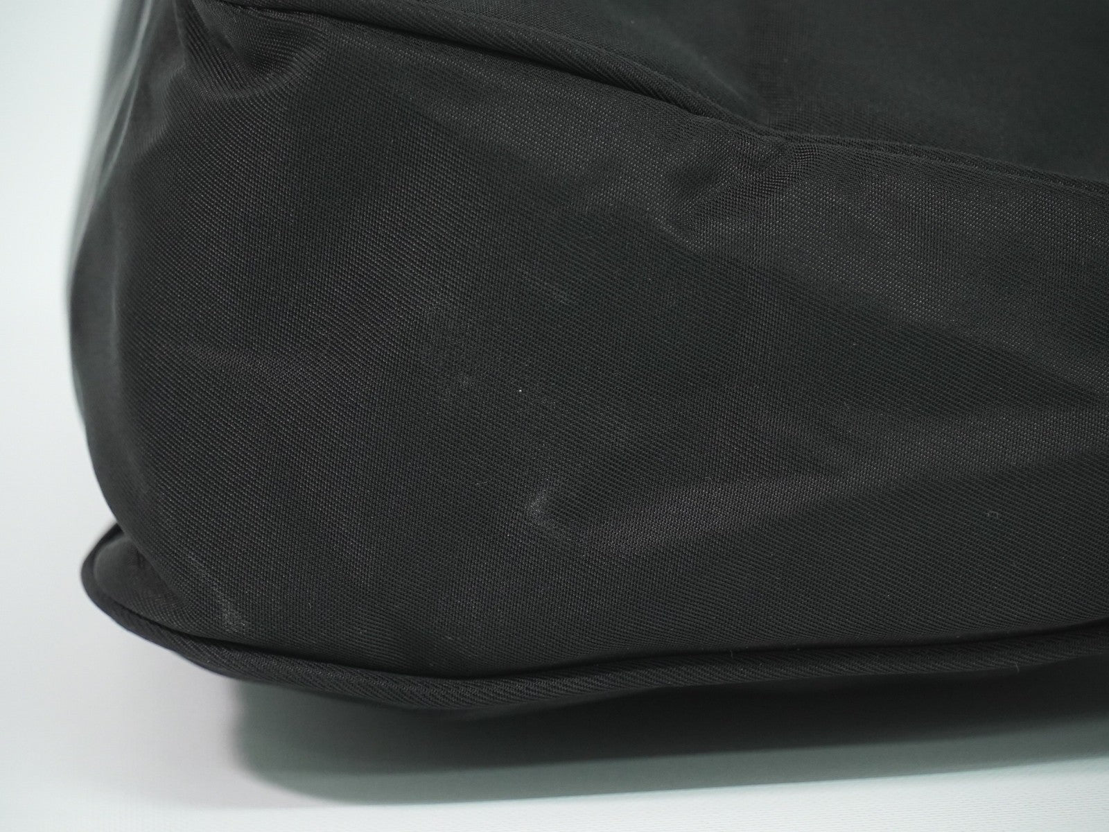 Prada Hobo Tessuto, BLACK, NYLON, Handbag