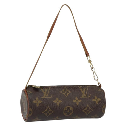 Louis Vuitton Papillon Pochette Monogram Canvas, BROWN, CANVAS, Clutche & pouche