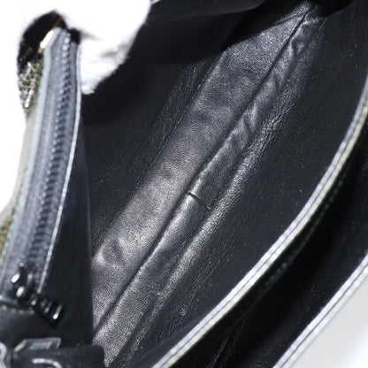 Bally Vintage Handbag Leather, KHAKI, LEATHER, Handbag