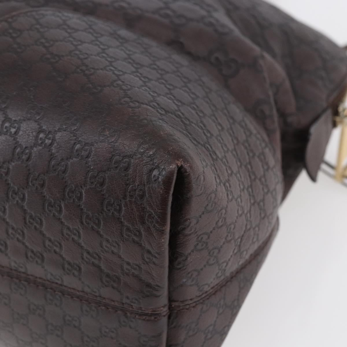 Gucci Bree Dome Tote Guccissima Leather, BROWN, LEATHER, Tote bag