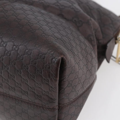 Gucci Bree Dome Tote Guccissima Leather, BROWN, LEATHER, Tote bag