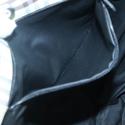 Burberry Nova Handbag Check Pattern, GREEN, NYLON, Handbag