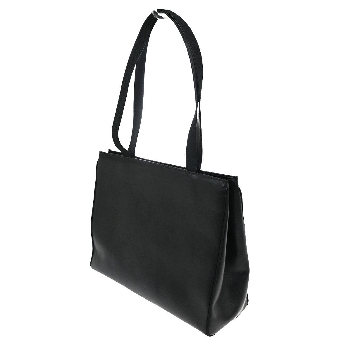 Salvatore Ferragamo Vala tote Leather, BLACK, LEATHER, Tote bag