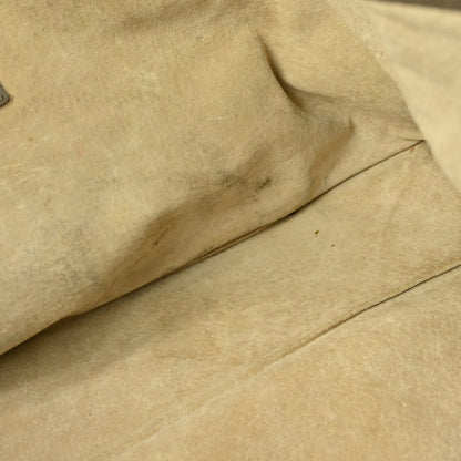 Prada Front Pocket Convertible Tote Leather, GRAY, LEATHER, Tote bag